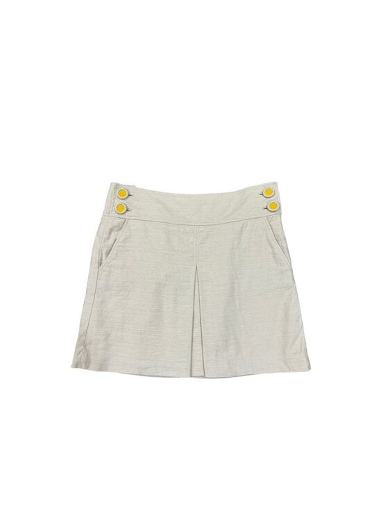 J. Crew Dresses & Skirts - J Crew Linen Blend A Line Skirt Size 8 EUC